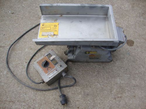 47a-1 eriez magnetics hi-vi vibratory feeder with controller for sale