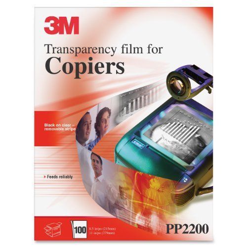 NEW 3M PP2200 Plain Paper Copier Transparency Film
