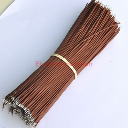 500x brown 150mm/6&#034; ul-1007 26awg wire, cable. for sale