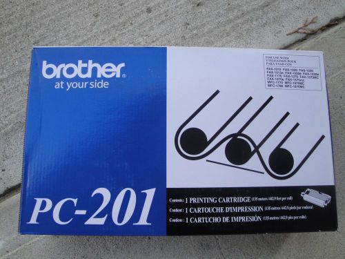 BROTHER PC-201 FAX MACHINE PRINTING CARTRIDGE - NEW IN OPEN BOX