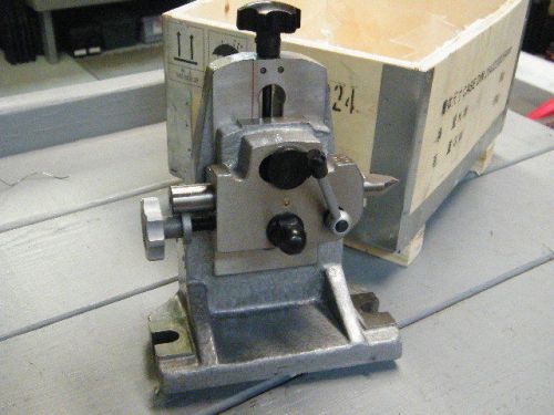 Adjustable tailstock for 6&#034; rotary tables