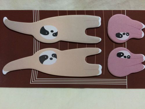 Sloths! Sticky Notes Animal Page Markers ~ Free Shipping ~ USA Seller