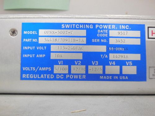 2 PCS SWITCHING POWER 0FSX-500T-U