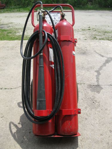 Amerex model 334 , 333 wheeled co2 fire extinguisher for sale