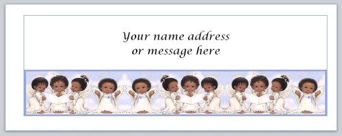 30 Personalized Return Address Labels Angels  Buy 3 get 1 free (bo314)