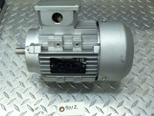 JLEM 1 HP Electric 3 Ph Motor  Type JL802-4  - 1390 RMP - 2.03 Amp - 50 Hz
