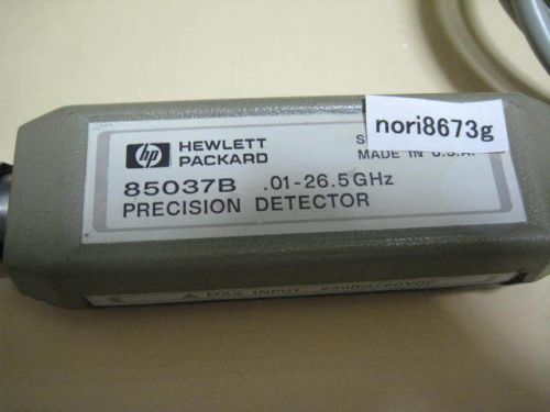 HP 85037B 0.01-26.5GHz Precision Detector  Good Working!