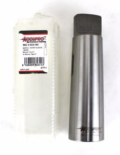 Accupro Morse Taper Standard Reducing Sleeve 3MT to 5MT 1/4 Projection B9