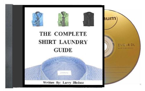 The  complete  shirt  laundry  guide  for  milnor,  wascomat, unimac, washers for sale