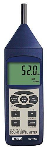 Reed instruments sd-4023 sound level meter data logger for sale