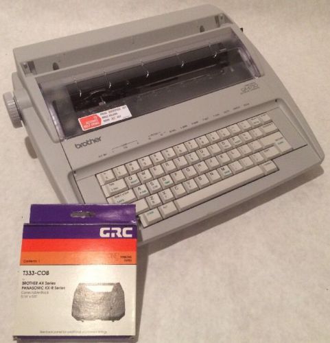Brother GX-6750 Electric Typewriter With GRC T333-COB Ribbon Great Condition