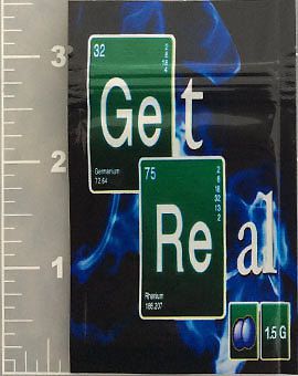 Get Real Blueberry 1.5 g *50* Empty Bags