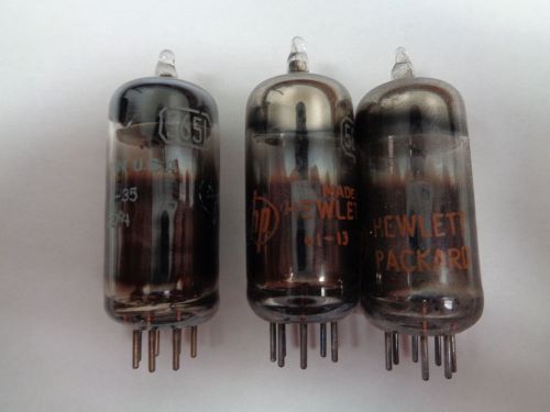Lot of 3 HEWLETT PACKARD  ELECTRON TUBE   5651 Untested