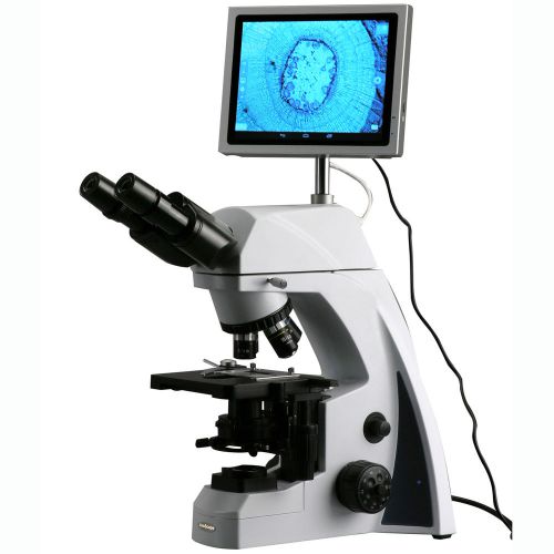 40X-1000X Infinity Research Laboratory Compound Microscope w/ Built-in 5MP Camer