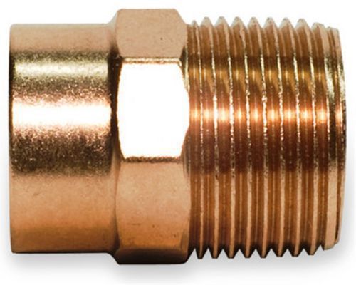 Nbco copper adapt 1/2&#034; C X M Bag of 10