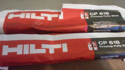 New Hilti CP 618 Firestop Putty Stick Quantity of 2