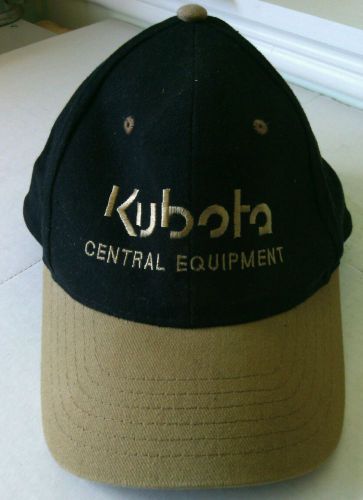 Kubota  Black 100 % Cotton Sport Baseball Hat Casual Classic Outdoor Unisex Cap
