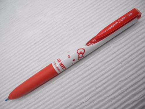 RED X 1 New Sanrio Hello Kitty UNI-BALL UMN-185KT 0.38mm roller ball pen(Japan