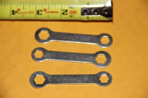 Atlas copco ir desoutter pencil grinder collet wrench lot of 3 for sale