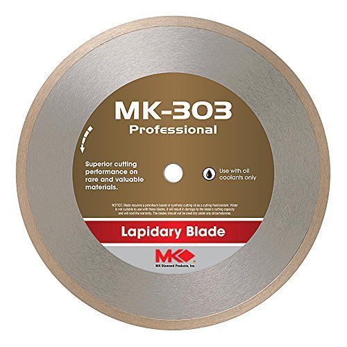 MK Diamond 153696 MK-303 Professional 10-Inch Diameter Lapidary Blade by wide by
