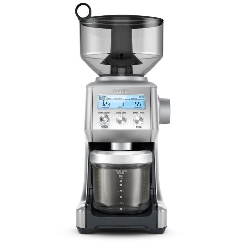 Breville bcg820bss pro smart coffee beans grinder/dosing iq conical burr/control for sale