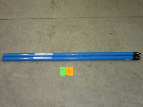 2 IDEAL 74-020 HANDLE CONDUIT PIPE BENDER 1&#034; WIDE 44&#034; LONG ELECTRICAL NEW!!