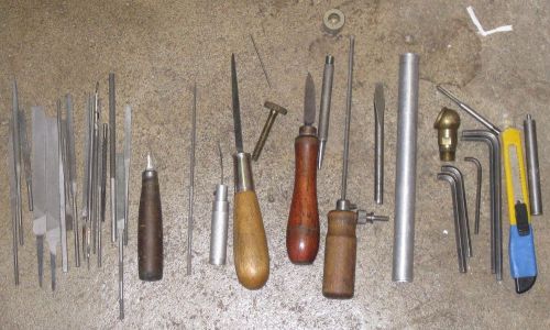 small tools deburring tools  very fine files for tool and die machinist work