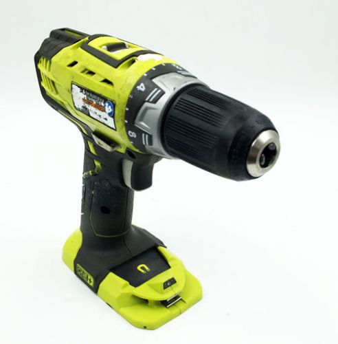 Used Ryobi 18Volt Cordless Fuel Hammer Drill Driver Battery Free Shipping