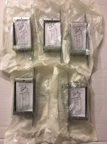 Steel City Device Boxes 3-3/4&#034; x 2&#034; 5-Pack 1&#034; Deep