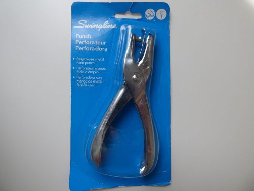 Swingline 1-Hole Paper Punch Easy-to-Use &amp; Durable - 74005  NEW Factory Sealed