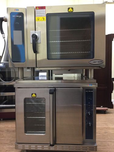 Alto Shaam Double Stack Combitherm and Convection oven. 7.14ESI ASC-4E