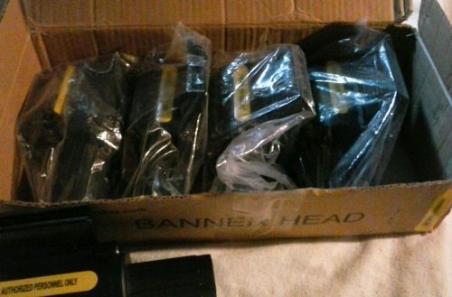 NEW BOX OF 5 BANNER STAKES 20100036 Barrier System Head, 12ft, Auth Personnel