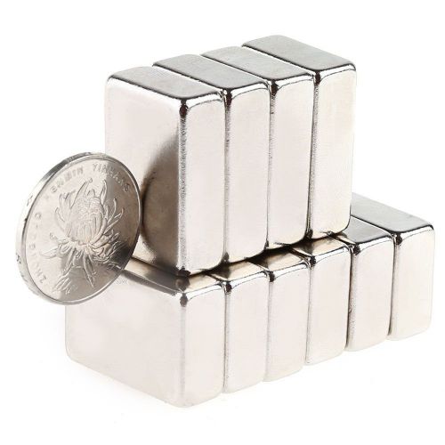 Strong Large Block Square Magnet Heat Resistance Rare Earth Neodymium 3x2x9.5cm