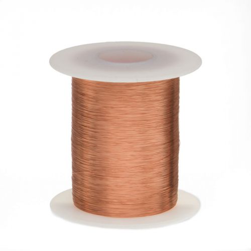 40 AWG Gauge Enameled Copper Magnet Wire 4oz 8304&#039; Length 0.0034&#034; 155C Natural