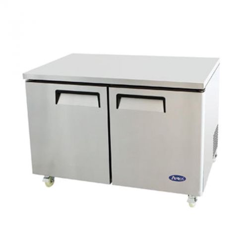 Atosa mgf8406 undercounter reach-in freezer two-section for sale