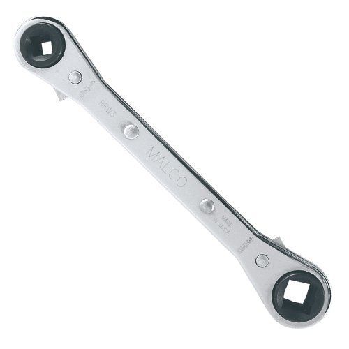 Malco RRW3 4-Size Refrigeration Ratchet Wrench