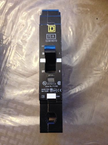 Used clean square d edb14070 circuit breaker 70 amp for sale