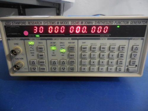 Stanford Research Function Generator Model DS345 Opt 01 Lab Tested