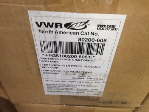 VWR Signature Frocks - 80200-606-CASE OF 30 (NEW)