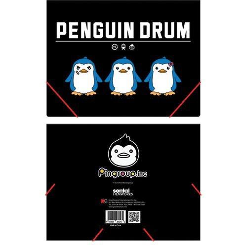 Penguin Drum Pingroup Elastic Band Document Folder