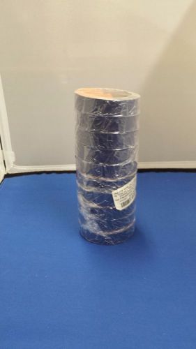PVC Insulating Tape - Blue - 10 Rolls