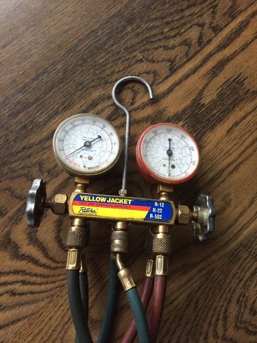 Yellow Jacket 2 Valve Test And Charging Manifold R-12, R-22, R-502