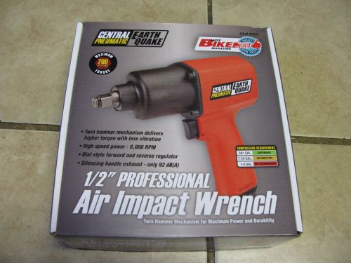 CENTRAL PNEUMATIC EARTH QUAKE 1/2&#034; PROFESSIONAL AIR IMPACT WRENCH #62627