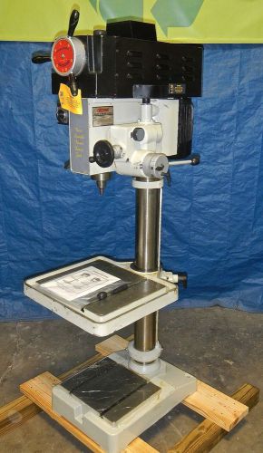 Vectrax 20&#034; Swing Variable Speed Belt Drive Drill Press With Power Down Feed