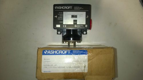 Ashcroft B424V Pressure Switch  0-100 PSI