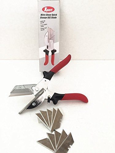 X-Pert Xpert Gasket Mitre Shear Hand Cutter W/ Quick Change SK2 Blade