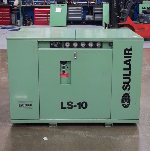 Sullair rotary screw air compressor 40 hp 3,989 hours!!! for sale