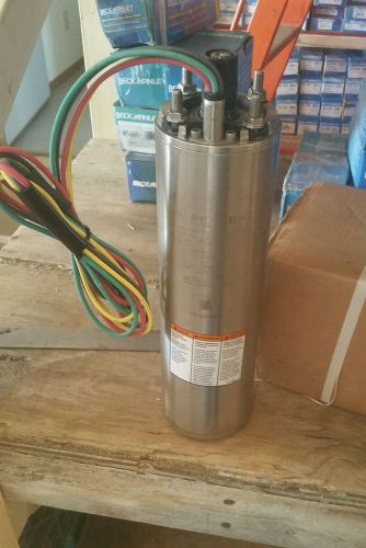 P43B0015A2-01, Pentek 4&#034; Motor 1.50HP 230 Volts, 1 Phase, 3 Wire, submersible