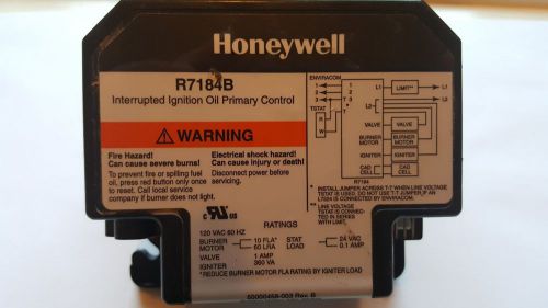 18865 Honeywell R7184B1024 INTERRUPTED IGNITION OIL PRIMARY CONTROL
