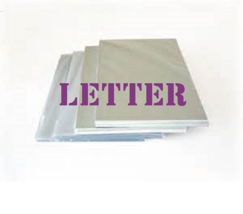 Letter Size 25 PK Laminating  Laminator Pouches/Sheets  5 mil  9 x 11-1/2